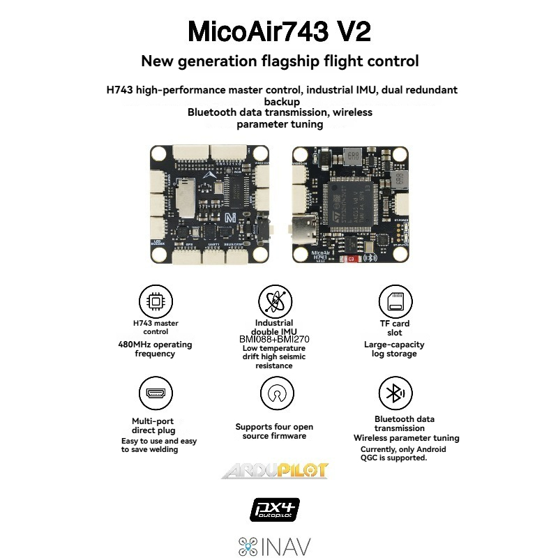 MicoAir743 V2   Flight Control - Drone Gimbal Controller ulasan dan harga